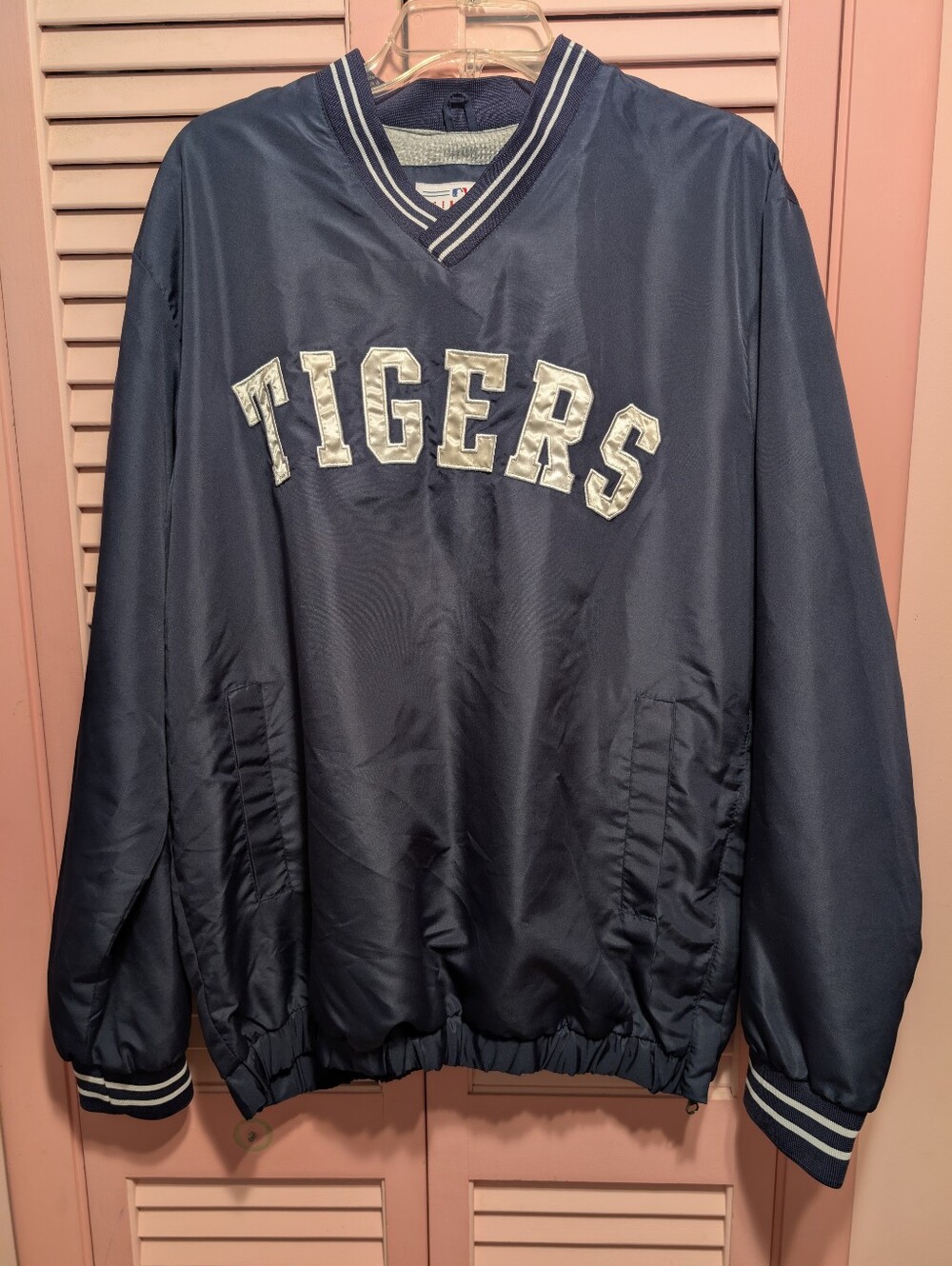 G-III By Carl Banks Tigers Pullover Windbreaker Men's SIze Medium